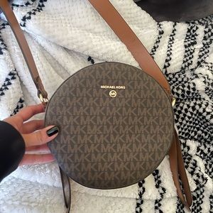 MK Mini circle crossbody